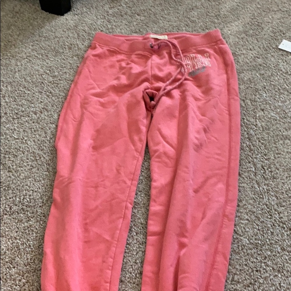 wide leg hollister sweats